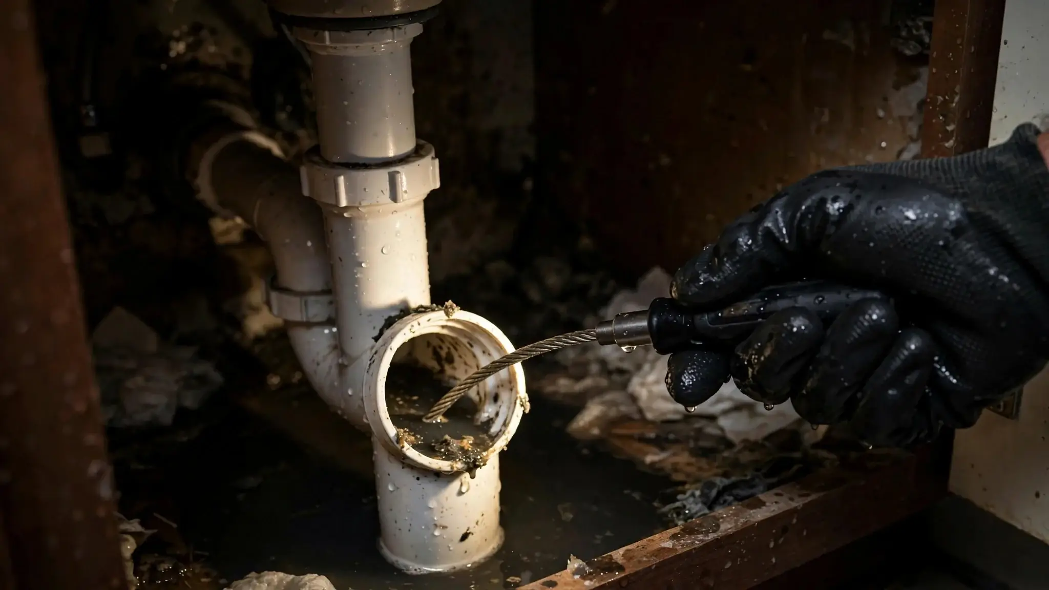 After-Hours Drain Backup: First Steps