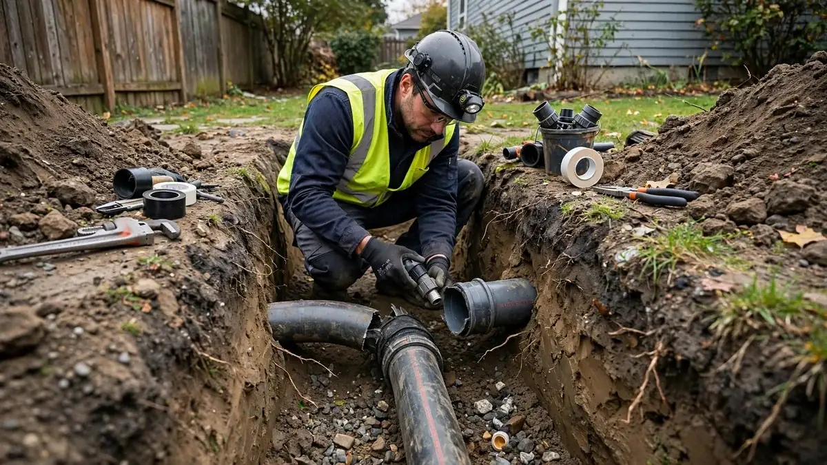 Broken Drain Line Repair In Tucson AZ — professional service in Tucson AZ