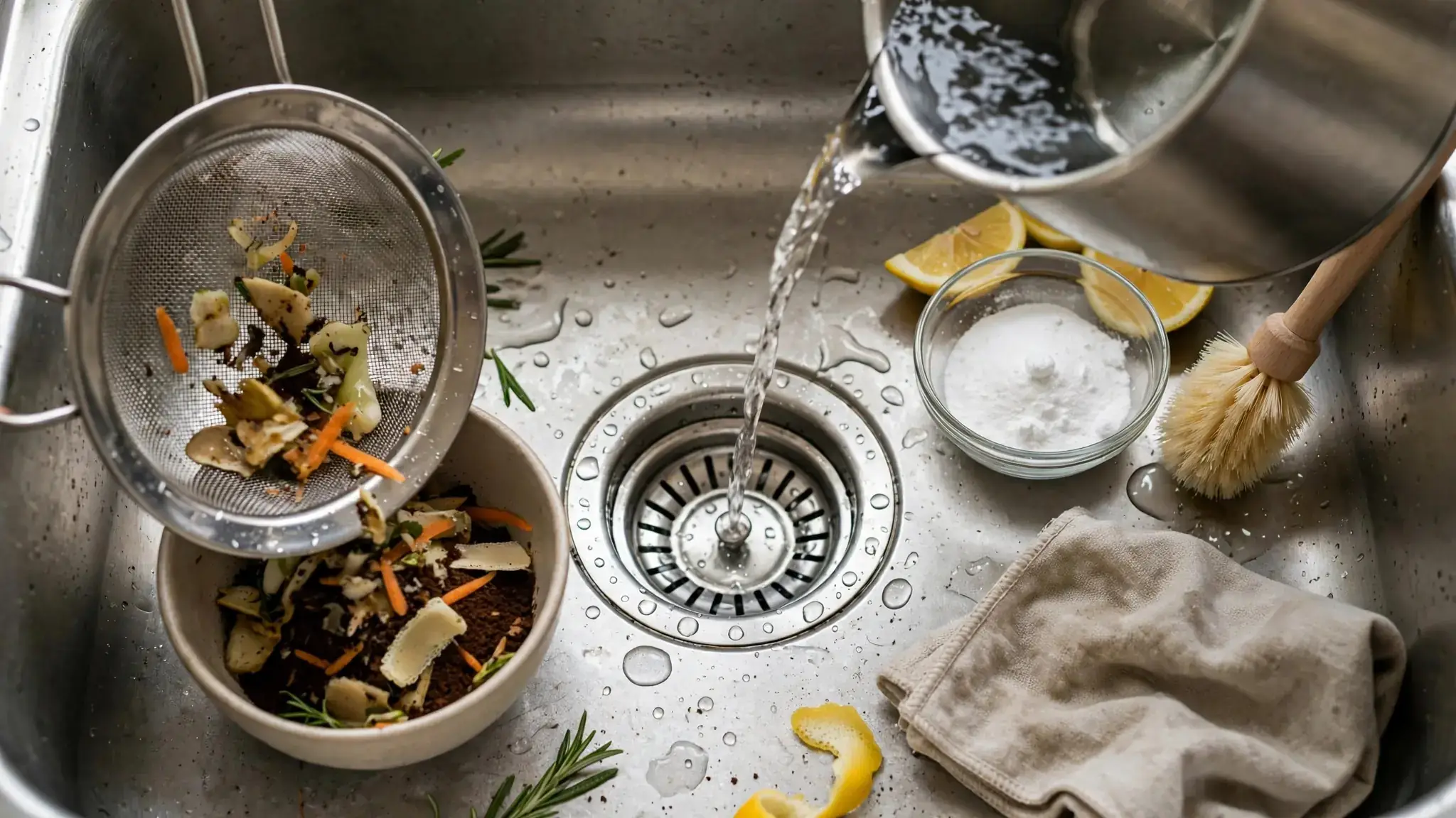 Daily Habits That Keep Kitchen Drains Clear