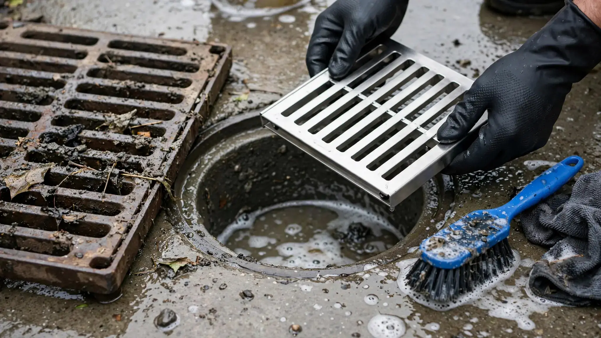Drain Grates: Cleaning And Replacement