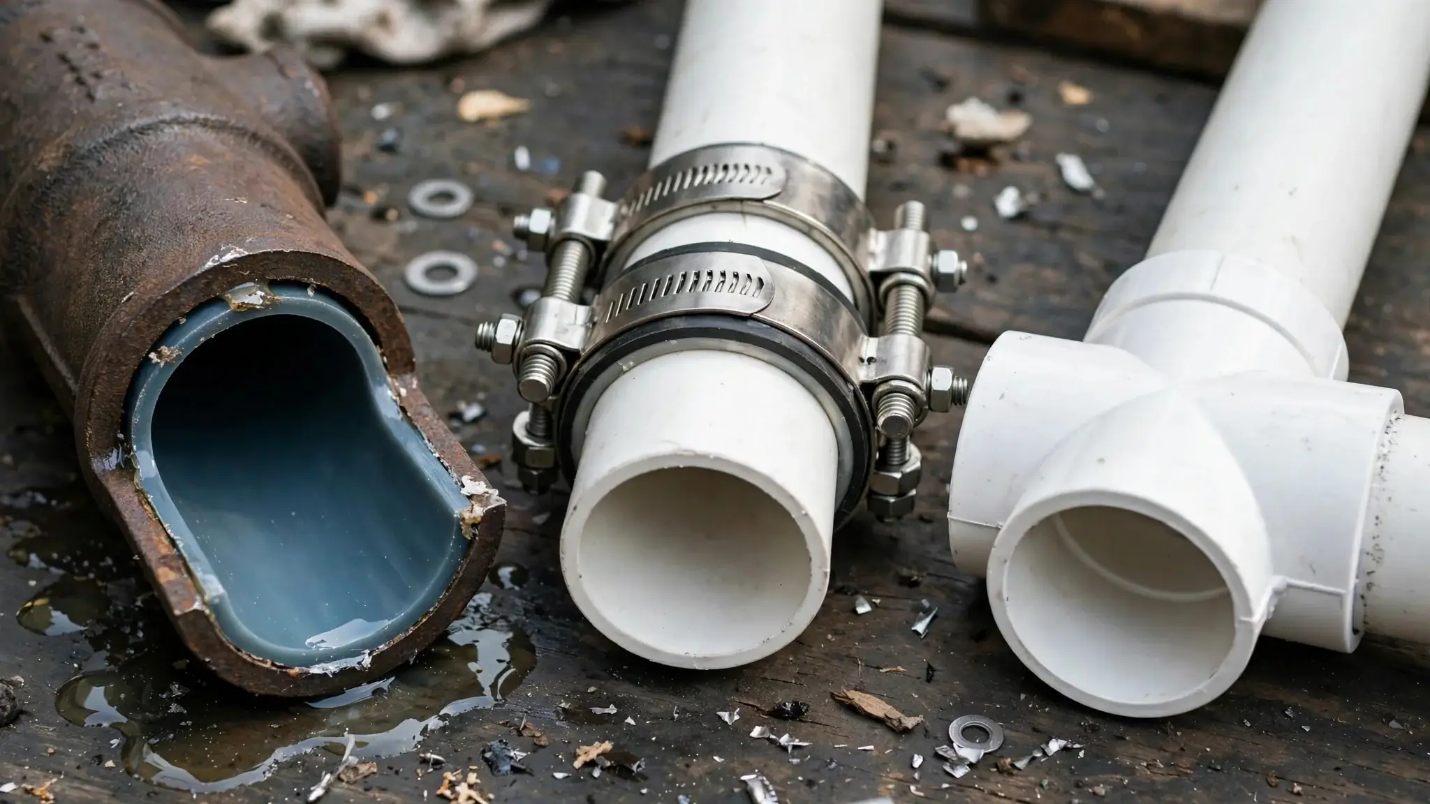 Drain Pipe Repair Methods Compared