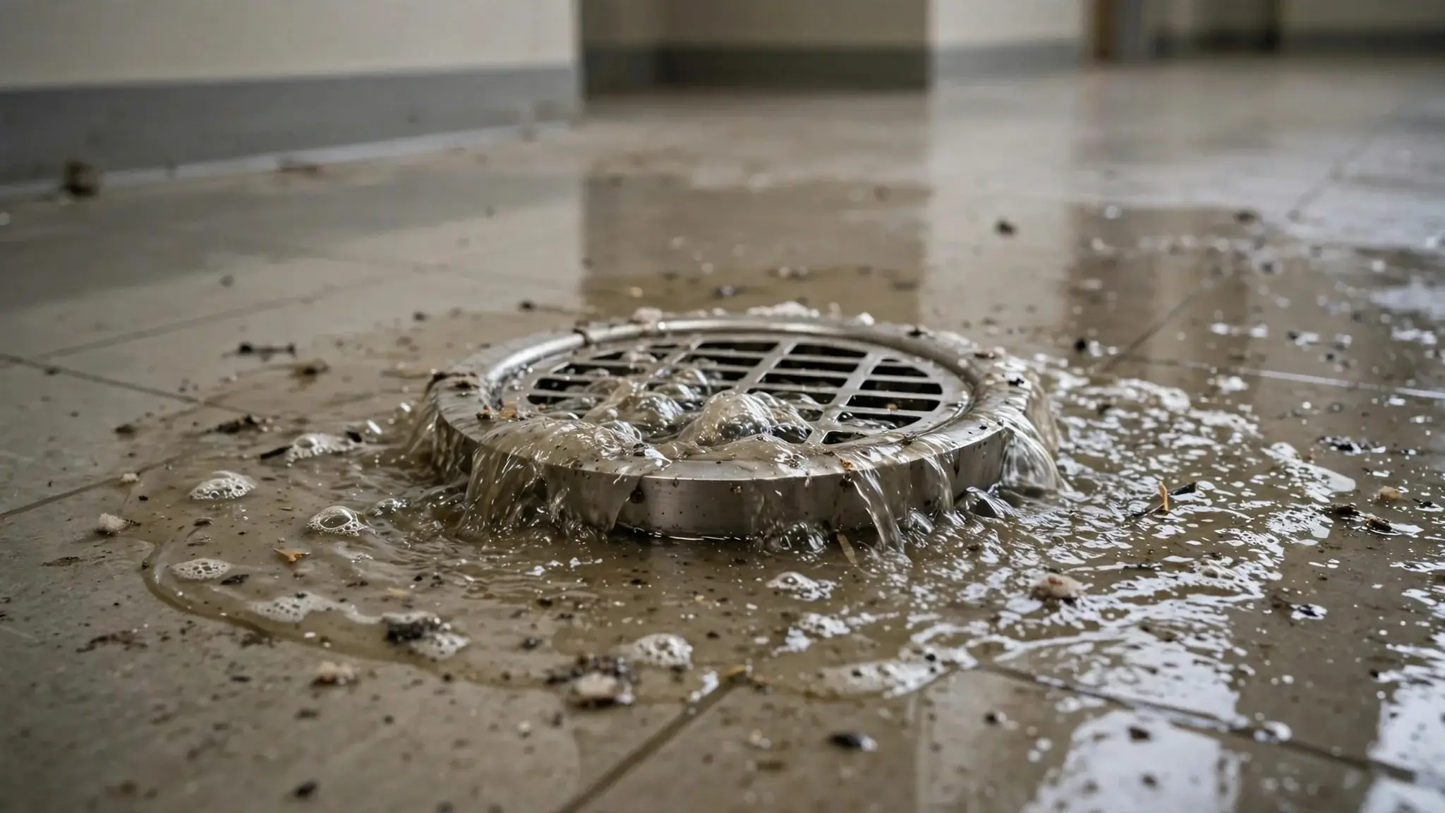 Floor Drain Overflows In Commercial Buildings