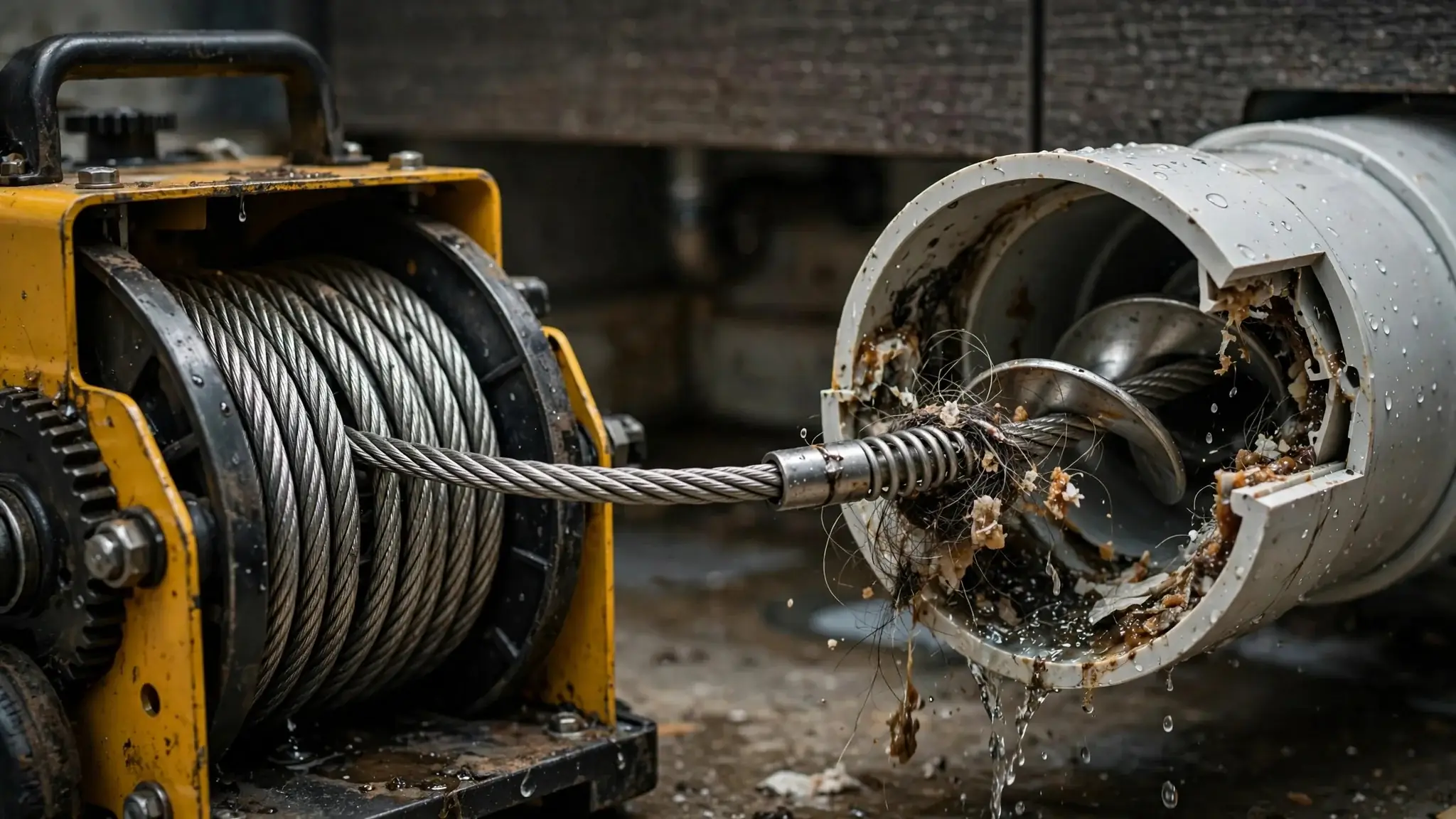 How Drain Snaking Machines Actually Work