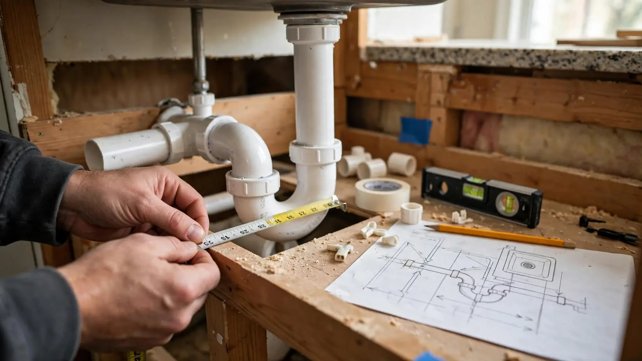 Kitchen Remodel? Plan Your Drain Lines First