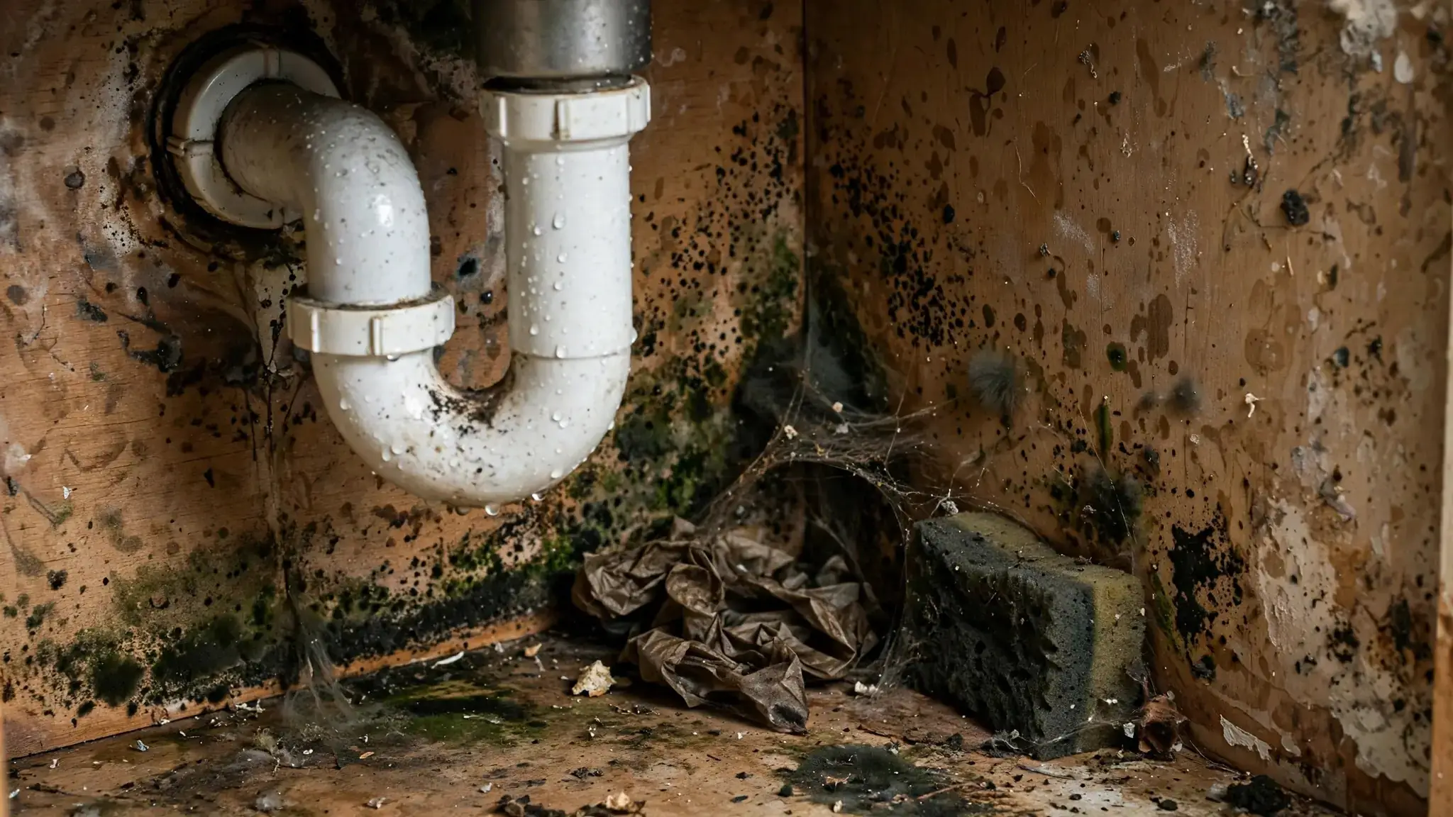 Musty Smell Under The Kitchen Sink