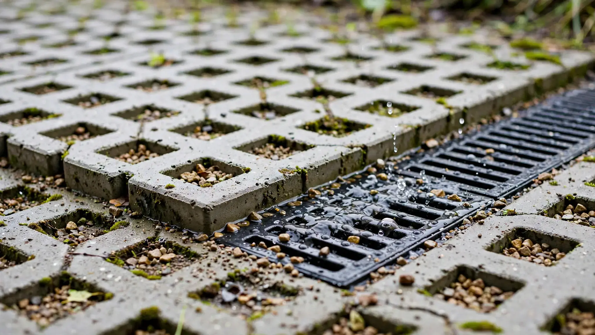 Permeable Pavers And Yard Drainage