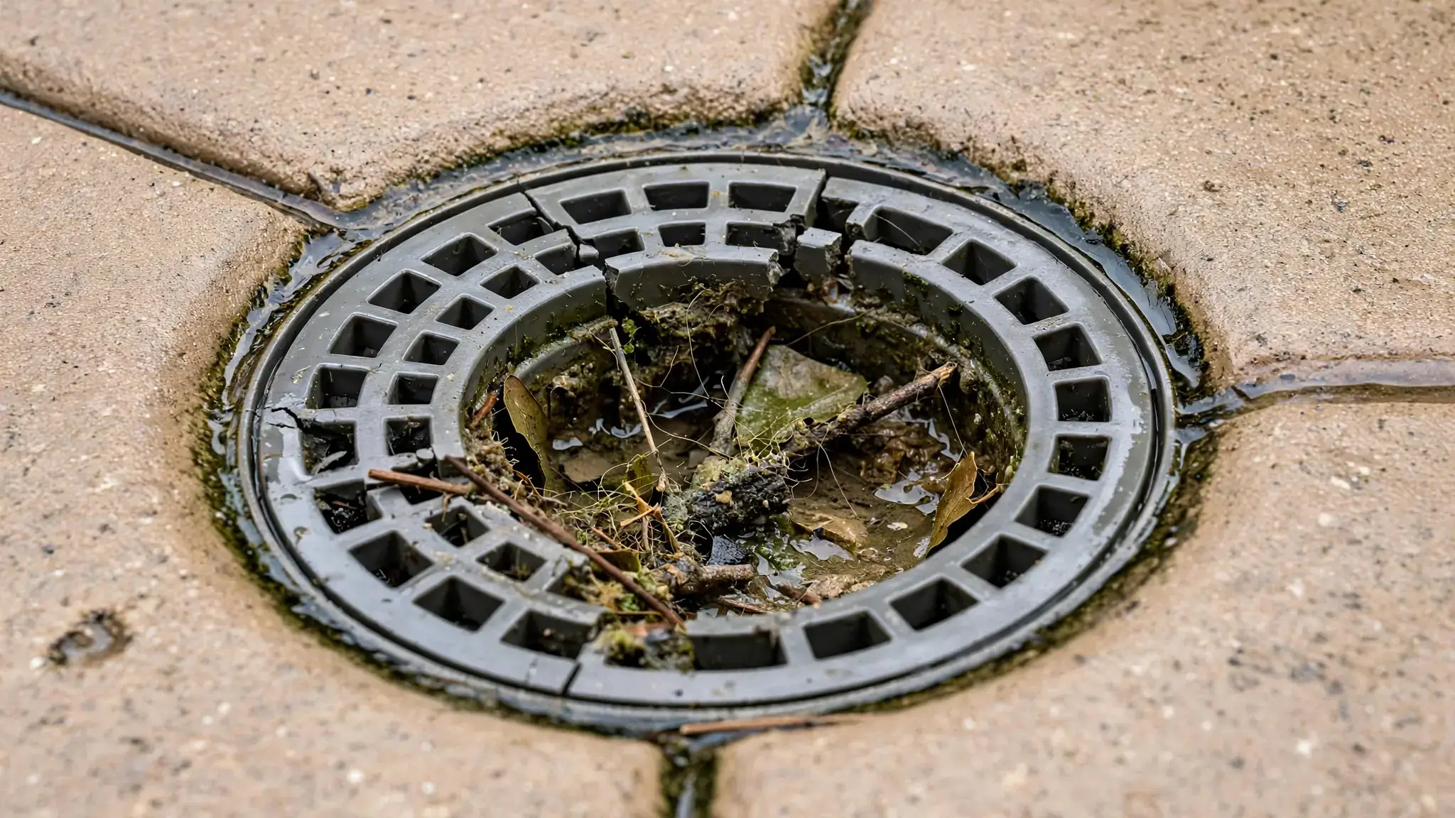 Pool Deck Drain Problems