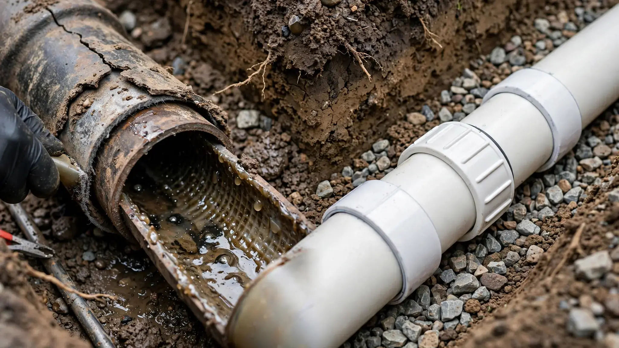 Sewer Line Repair Vs Replacement
