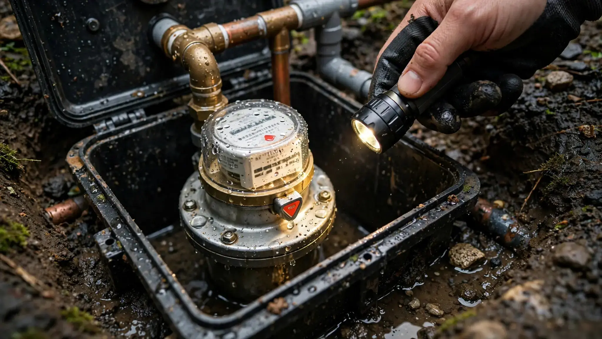 Using The Water Meter To Find A Drain Leak