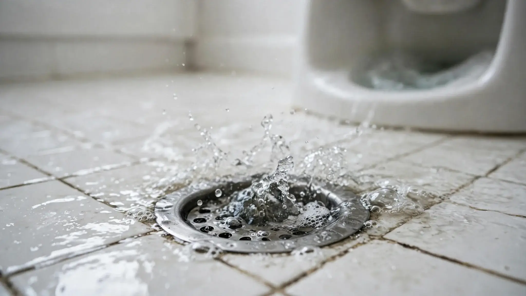 Water Backs Up In The Shower When The Toilet Flushes