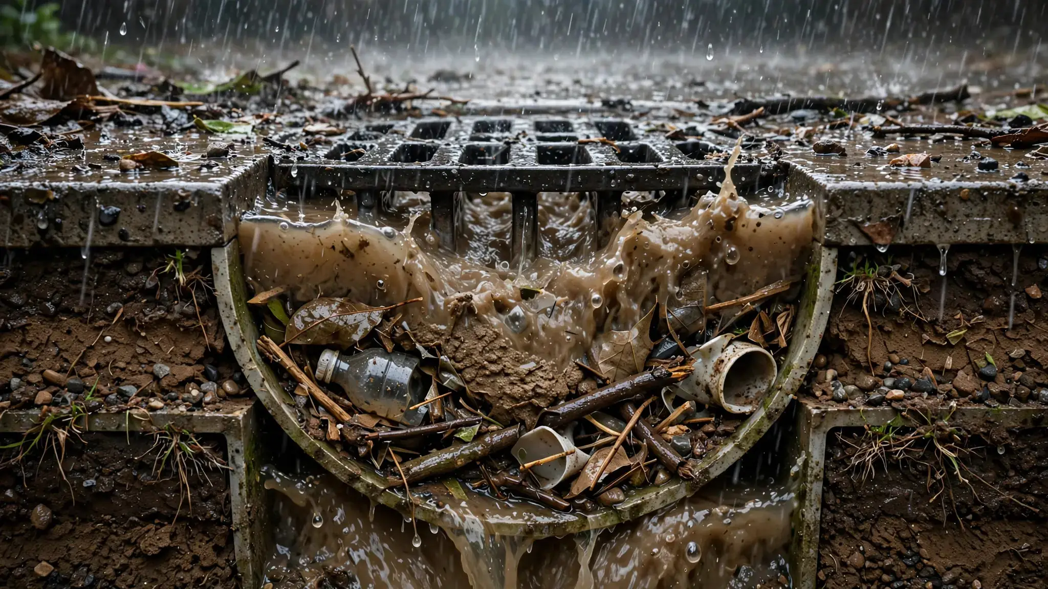 Why Drains Back Up During Heavy Monsoon Rain